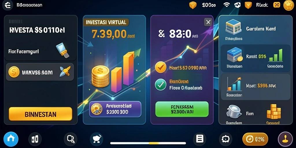 Sistem upgrade karakter yang menarik dan bermanfaat.