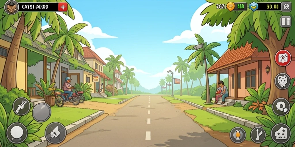Fitur multiplayer yang seru bersama teman.
